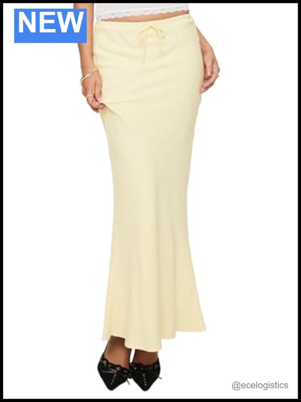 Princess Polly Mercer Linen Blend Maxi Skirt